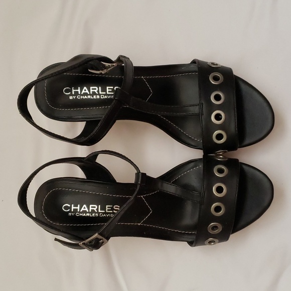 Charles David Black Sandals - Picture 4 of 4